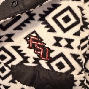 FSU Black and White Men's pullover